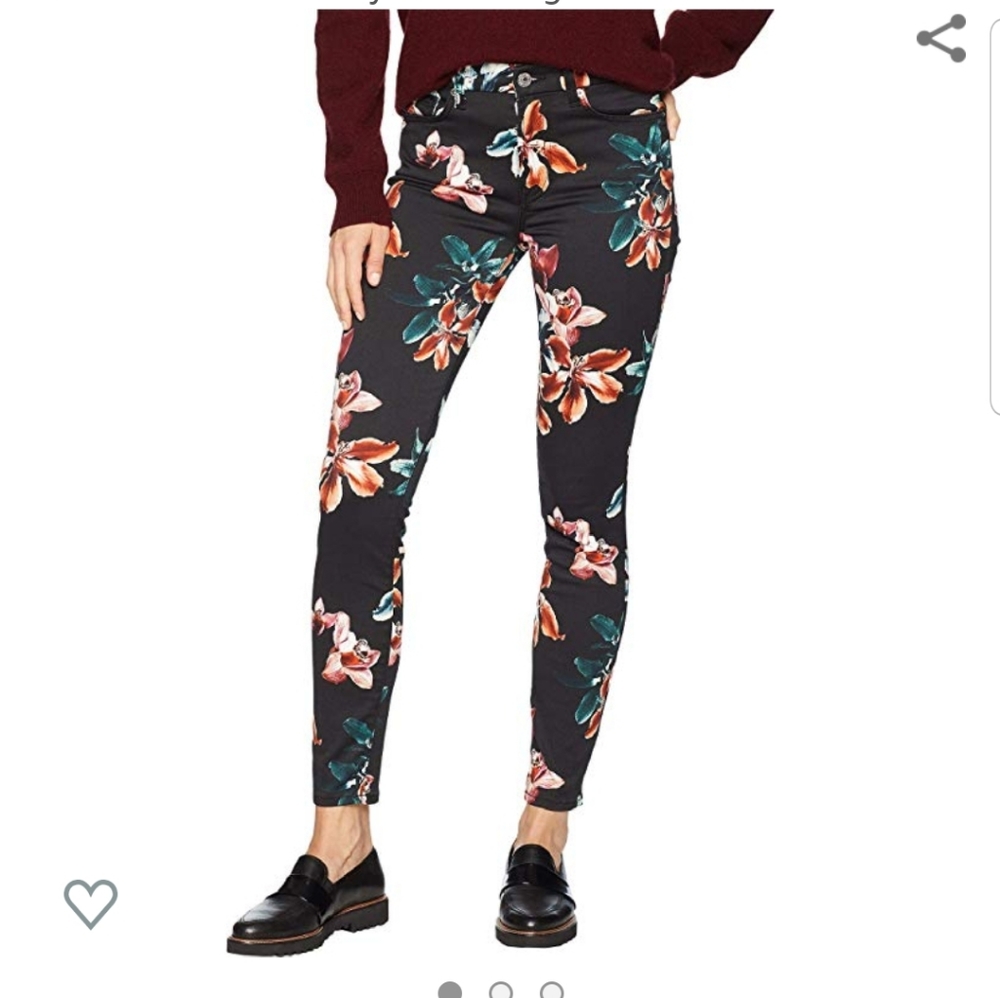 7 for all mankind Moonlight Orchid skinny jeans